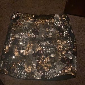 Express sequin mini skit XS